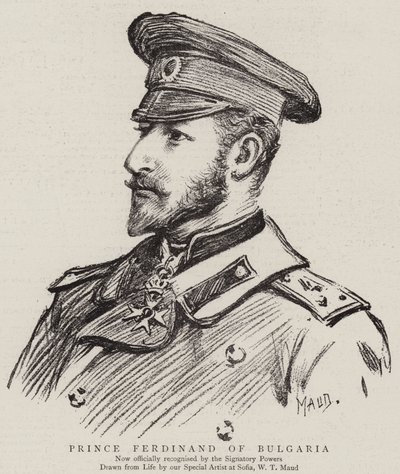 Prince Ferdinand of Bulgaria by William T. Maud